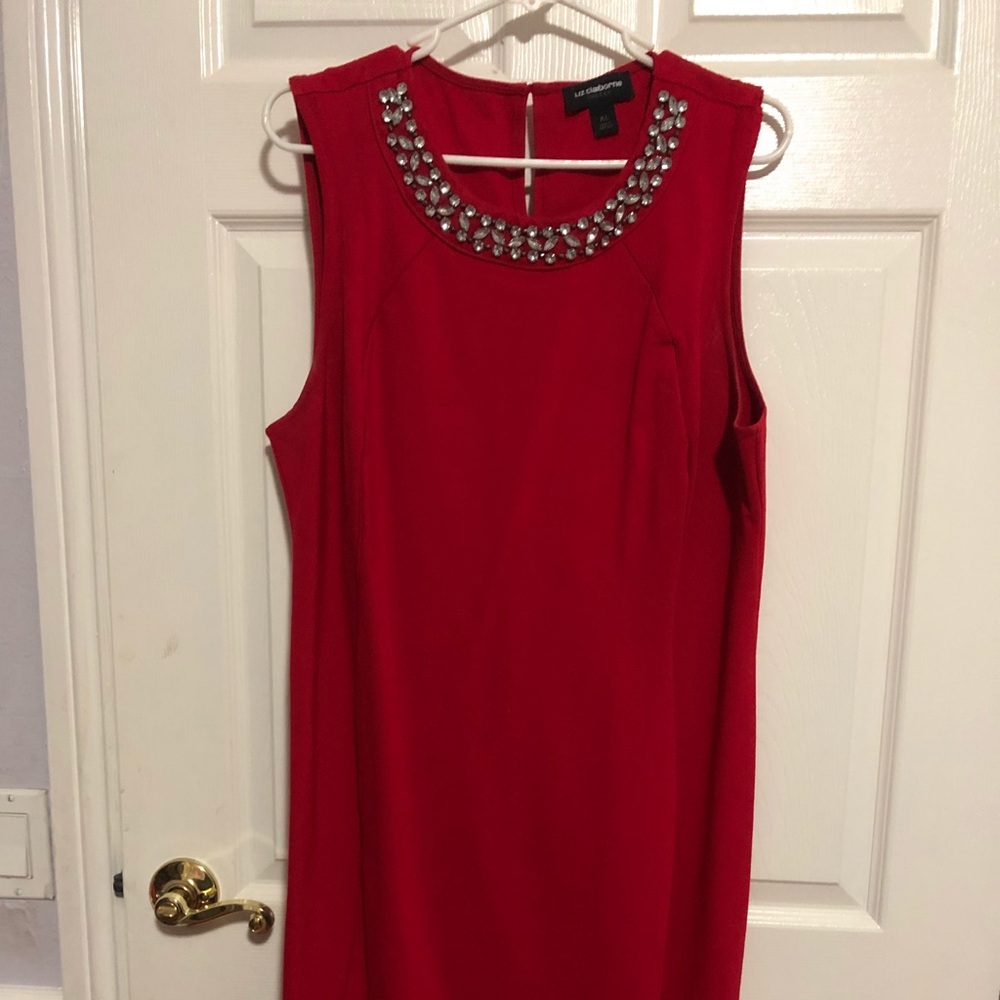 Red dress